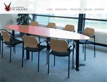 Tablet Screenshot of devalkbv.com